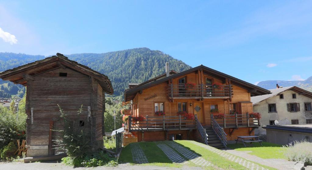Chalet Mavambo Le Chable Ngoại thất bức ảnh