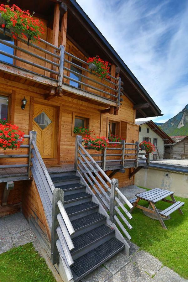 Chalet Mavambo Le Chable Ngoại thất bức ảnh