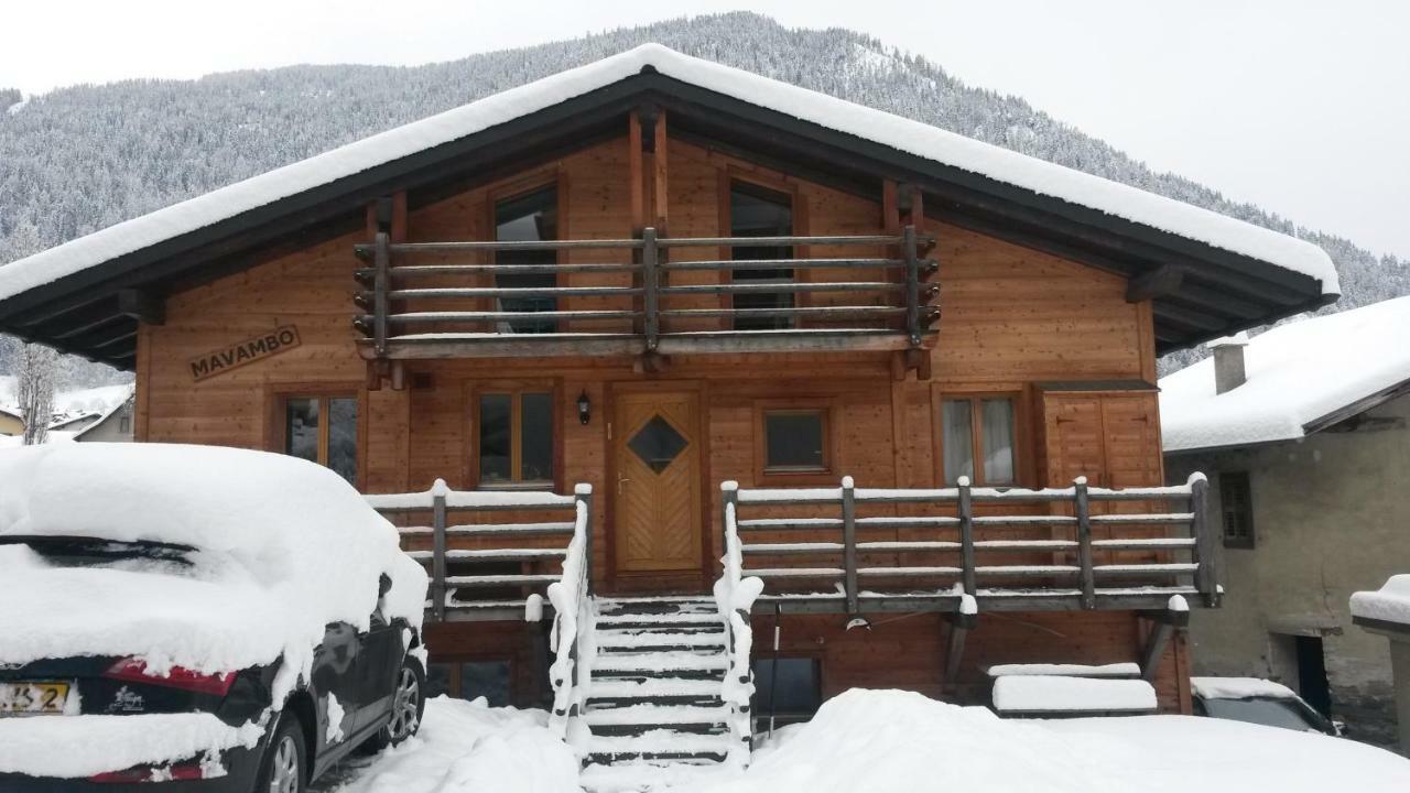 Chalet Mavambo Le Chable Ngoại thất bức ảnh